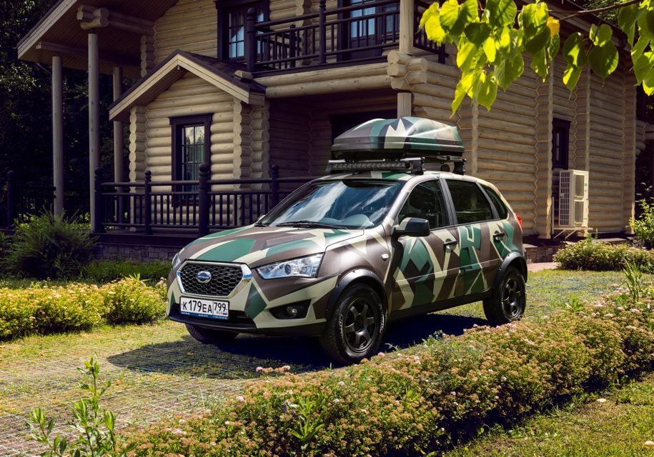 Datsun mi-DO: двомісний кросовер для комфортної рибалки