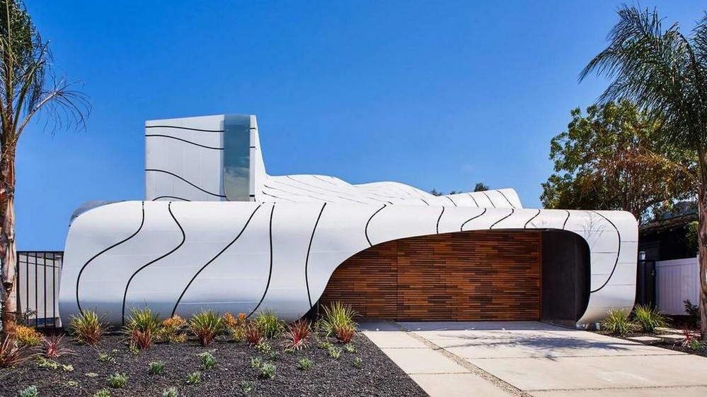 Так виглядає унікальний будинок-хвиля в Каліфорнії