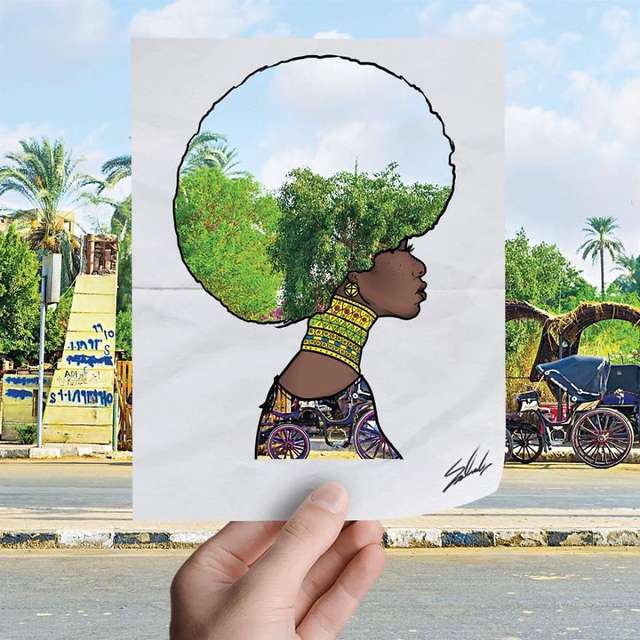Митець створює оригінальні та стильні фото Єгипту - фото 263669