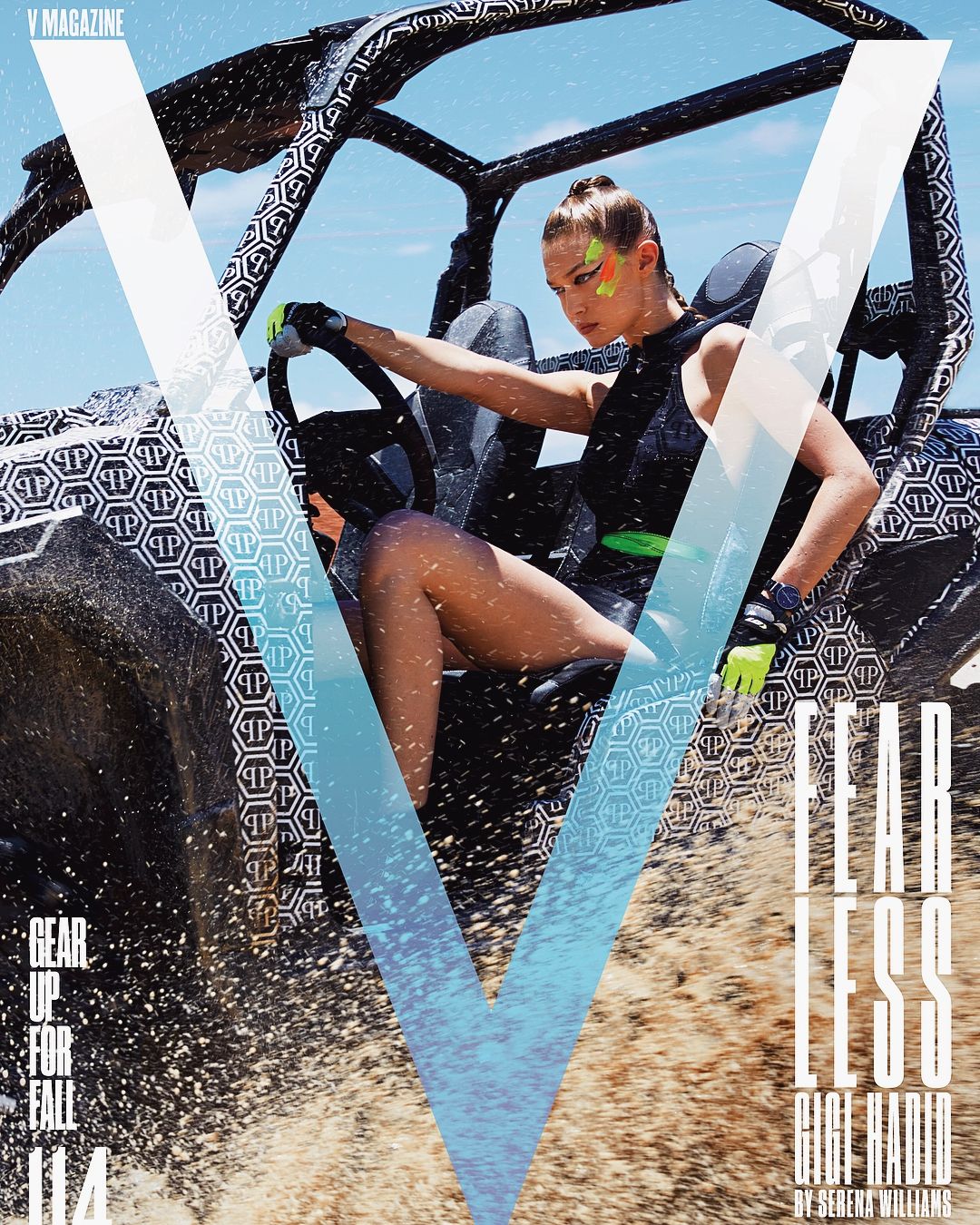 Крізь воду та пісок: смілива Джіджі Хадід в екстремальній фотосесії