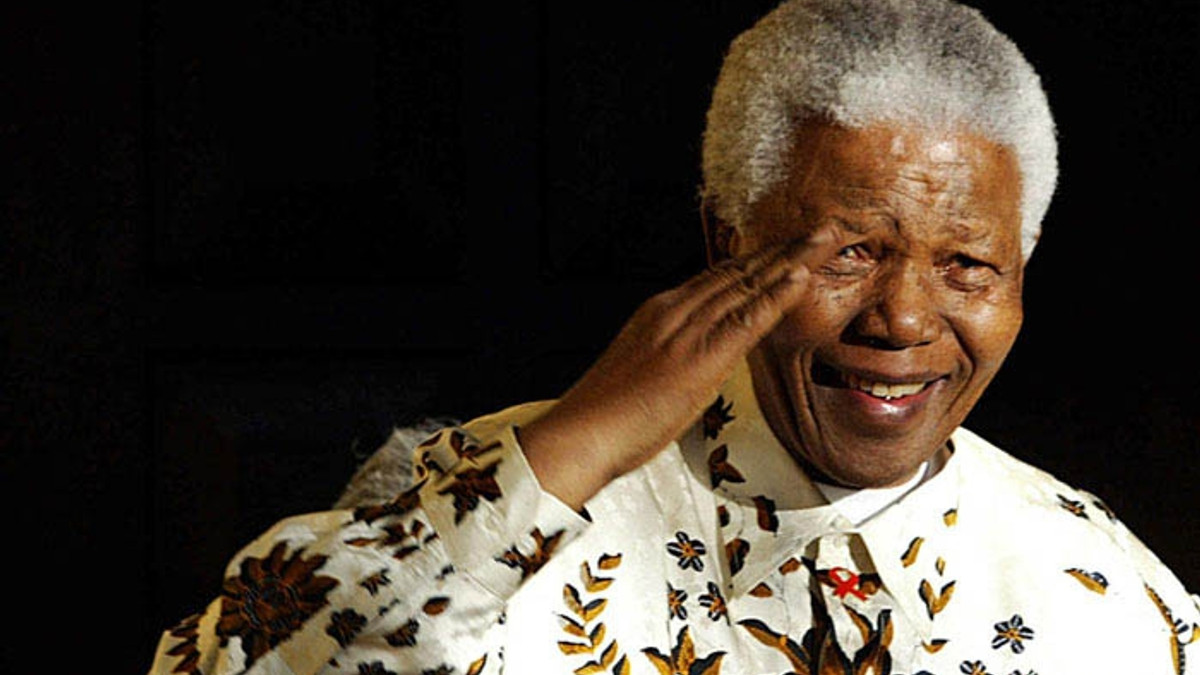 Нельсон Мандела - фото 1