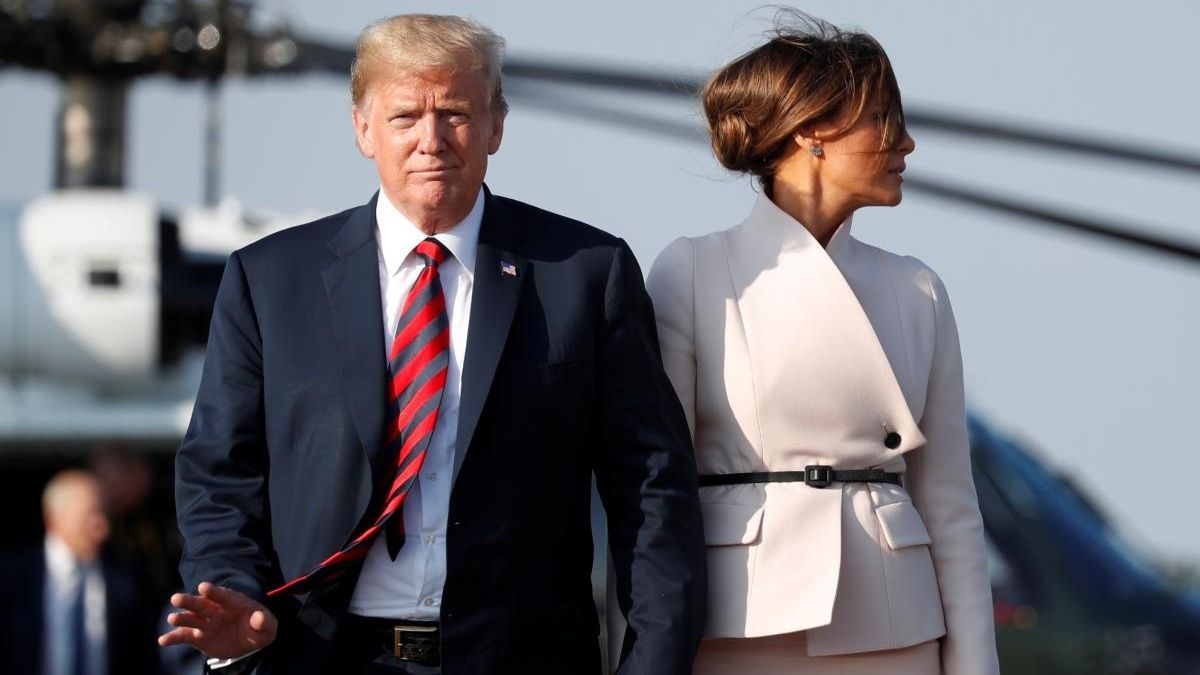 Королева Єлизавета ІІ зустрічала Трампа самостійно - фото 1