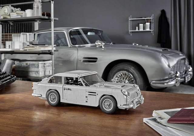 Aston Martin Джеймса Бонда перетворили на конструктор Lego - фото 263755