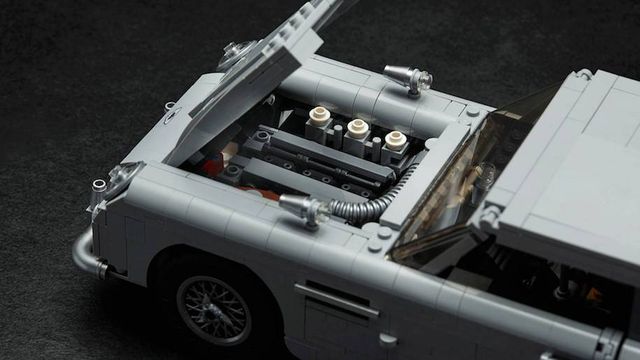 Aston Martin Джеймса Бонда перетворили на конструктор Lego - фото 263754