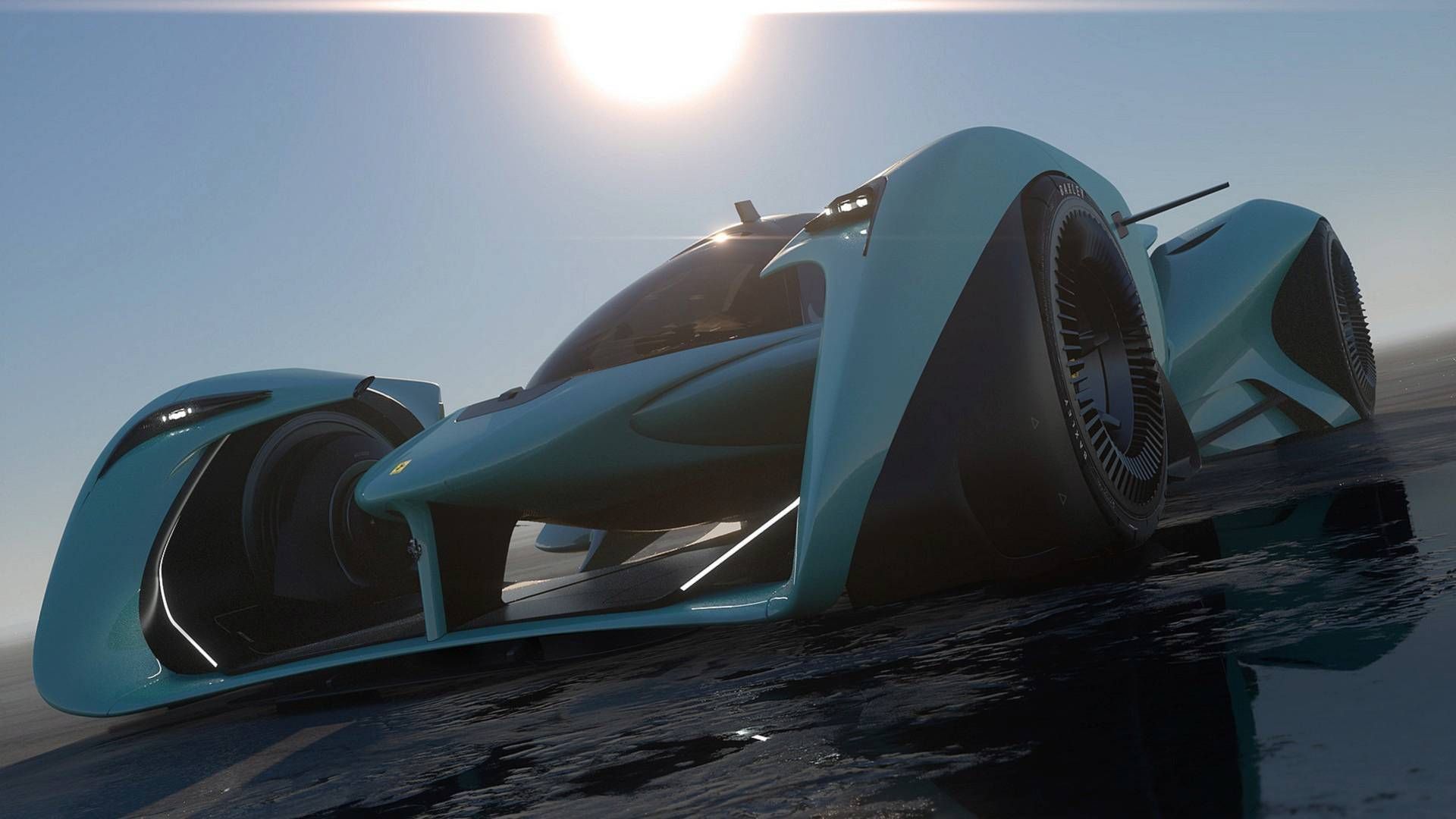 Ferrari показала рендери футуристичного гіперкара