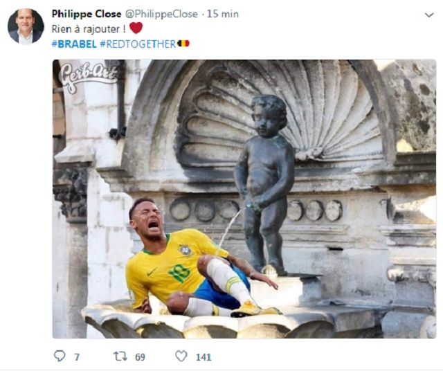 Мер Брюсселя опублікував кумедний мем з Неймаром - фото 261045