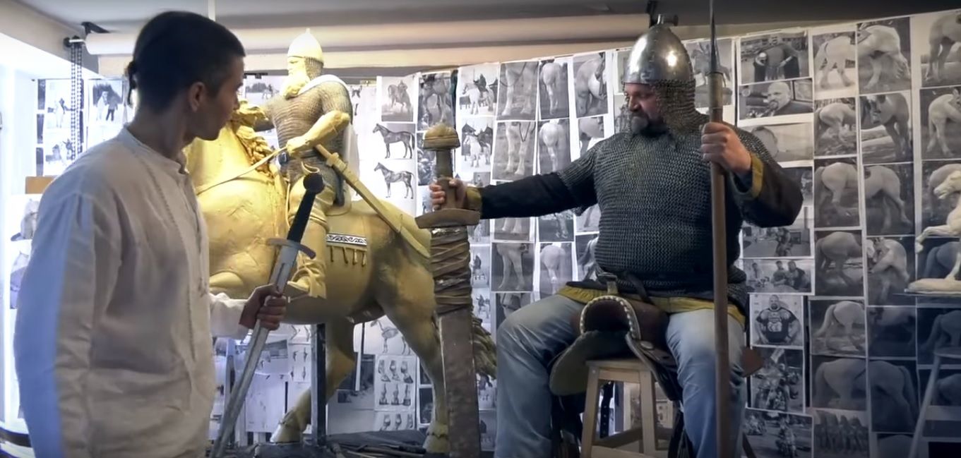 Київський пам'ятник Іллі Муромцю надрукують на 3D-принтері