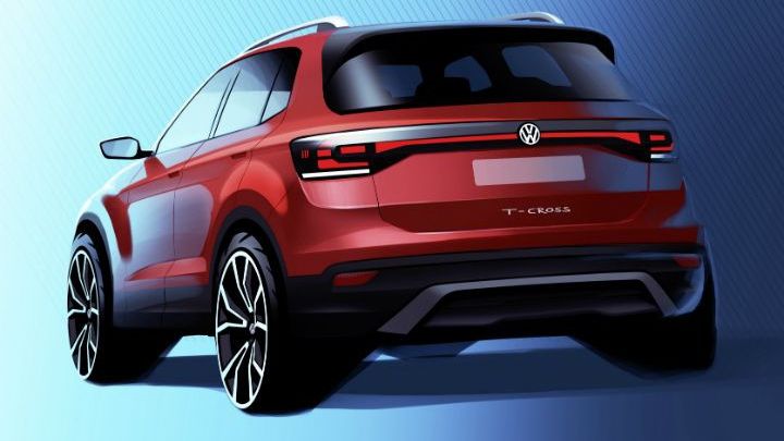 Бюджетний кросовер Volkswagen T-Cross: з'явилися офіційні зображення