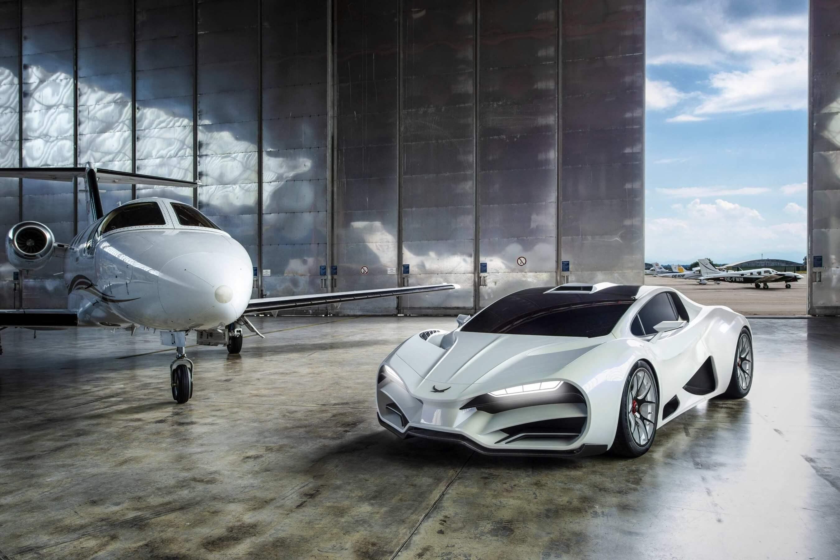 В Австрії побудували 1325-сильний карбоновий гіперкар