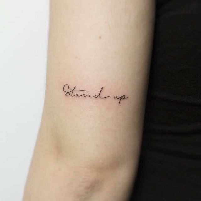 Мінімалістичні тату / Instagram - фото 265580