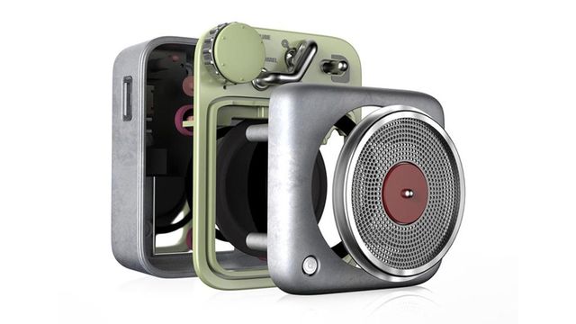 Xiaomi представила портативну ретро-колонку - фото 272136