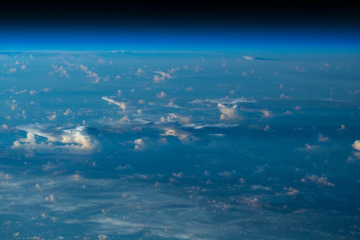 Хмари з борту Міжнародної космічної станції: ефектні кадри