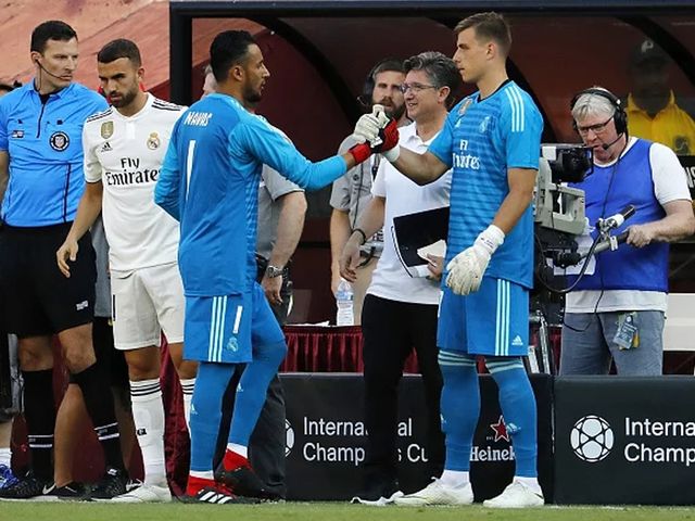 Лунін замінив на 64-й хвилині свого напарника по команді Кейлора Наваса- фото 267884