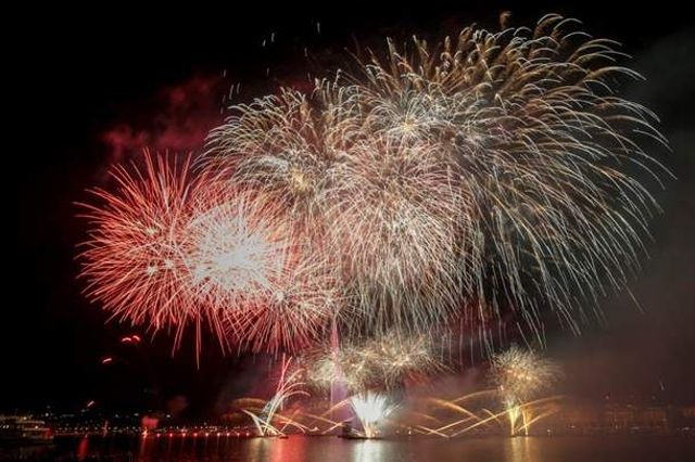 У Швейцарії пройшов фестиваль феєрверків: видовищні знімки- фото 270107
