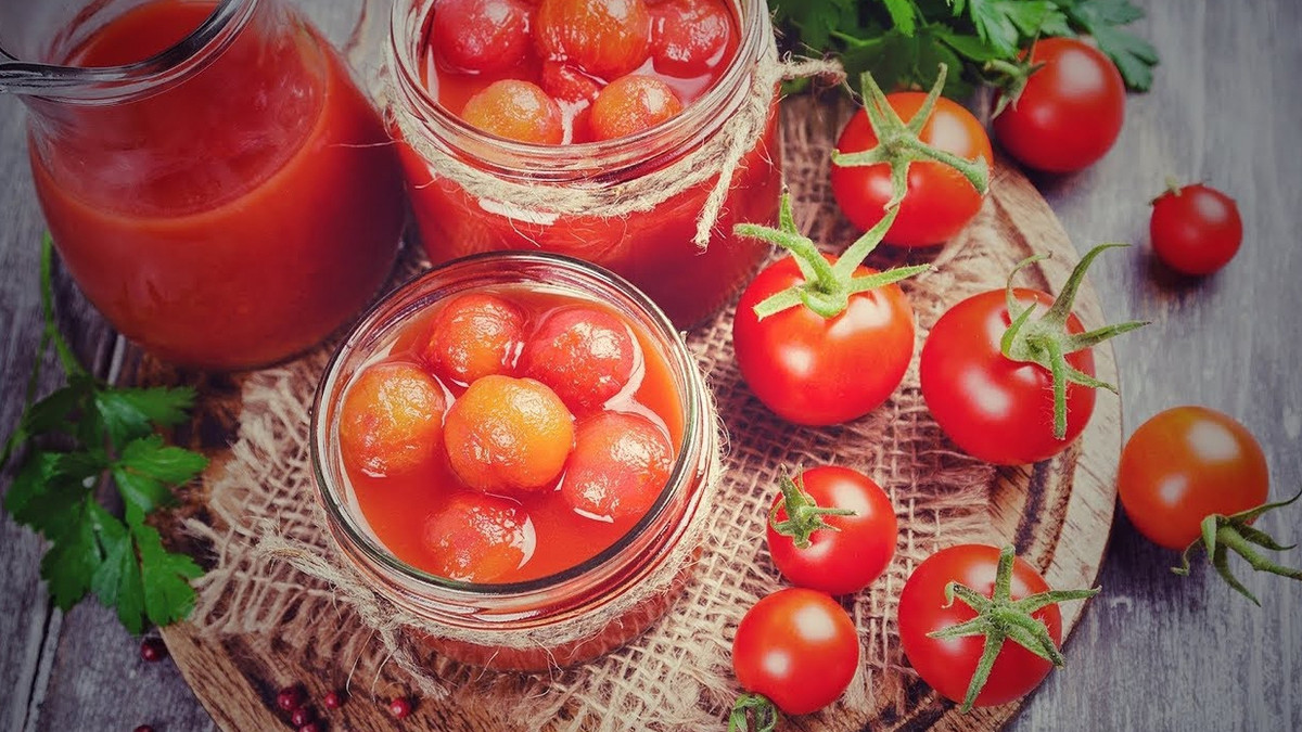 Консервовані помідори – швидкі і прості рецепти - фото 1