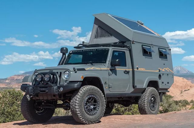 Jeep Wrangler перпетворили у будинок на колесах - фото 268843