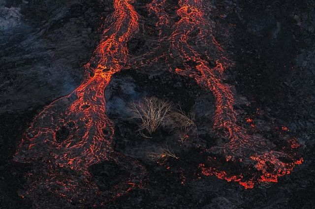 Виверження вулкану на Гаваях - фото 272315