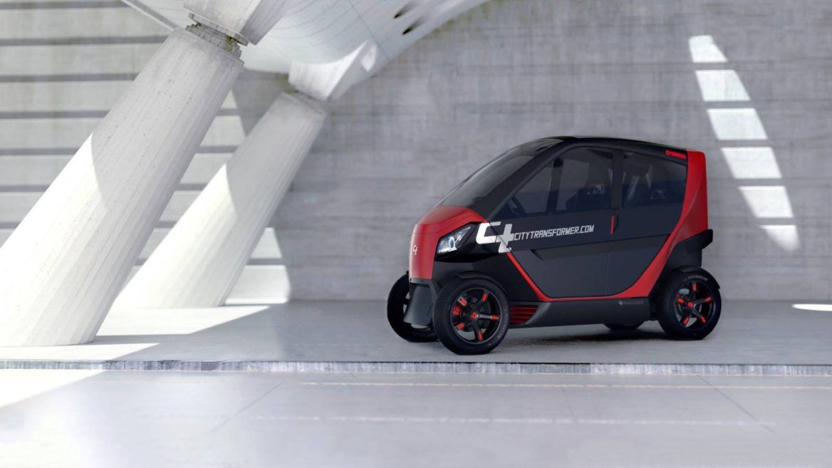 В Ізраїлі показали надмалий автомобіль-трансформер