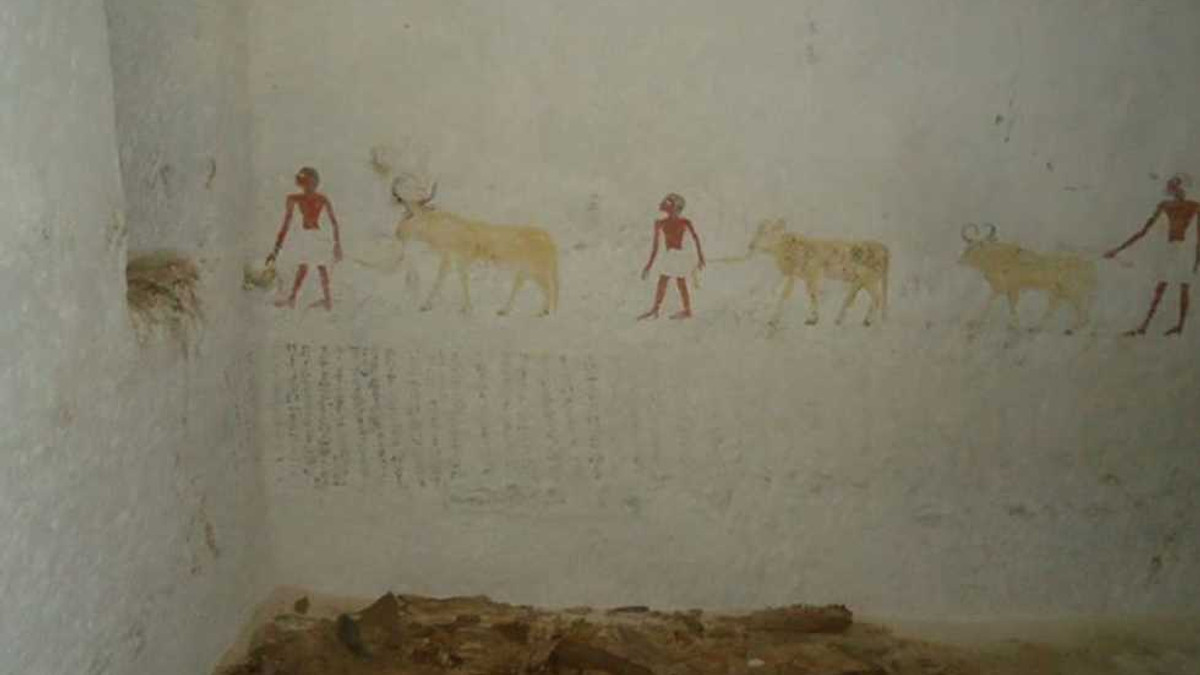 Фрески у єгипетській гробниці - фото 1