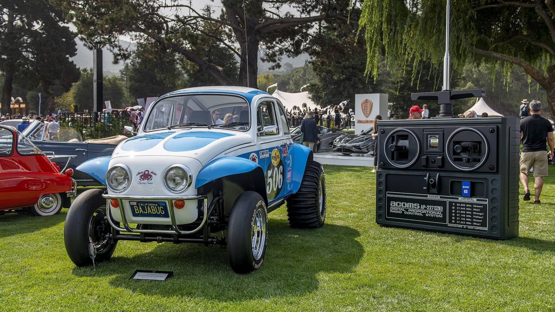 Tamiya зробила величезну машинку на пульті на базі Volkswagen Beetle