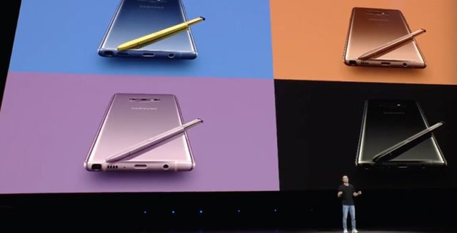 Кольори Galaxy Note 9 - фото 269035