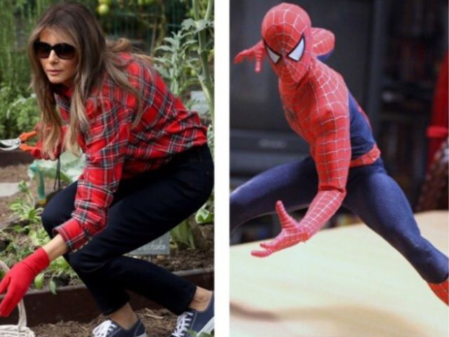 Фото Меланії Трамп стало мемом у мережі- фото 267325