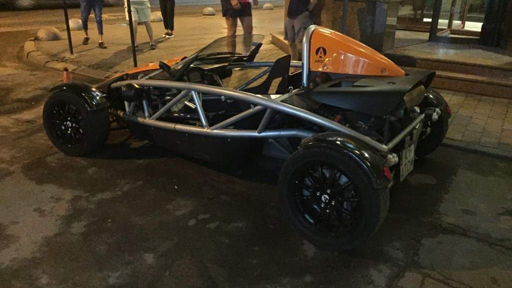 Помічений у Львові автомобіль – на польських номерах - фото 1