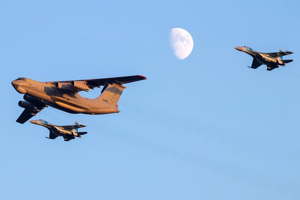 Авіація з репетиції параду - фото 1