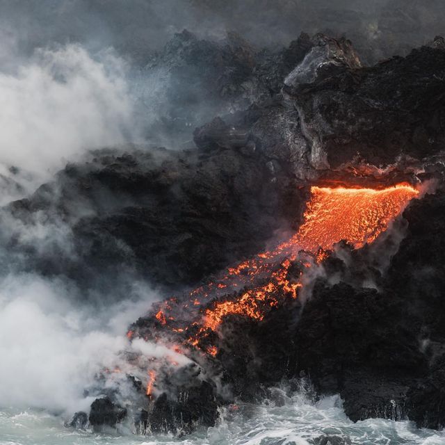 Виверження вулкану на Гаваях - фото 272313