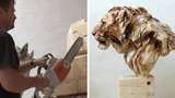 Німець створює неймовірні скульптури бензопилою: ефектні фото