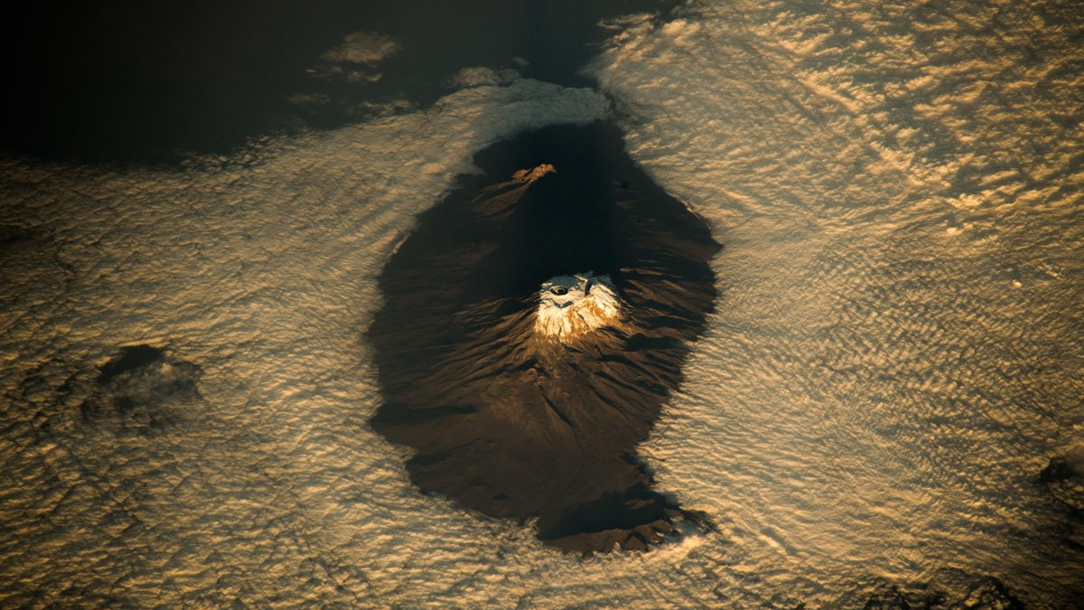 Кіліманджаро з борту МКС - фото 1
