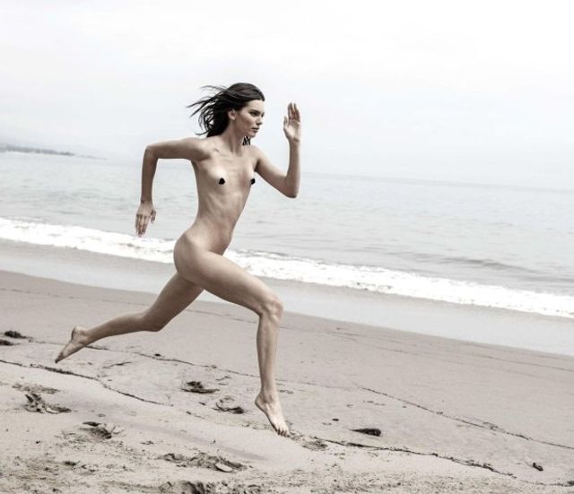 У мережі показали абсолютно голі фото Кендалл Дженнер (18+) - фото 275569