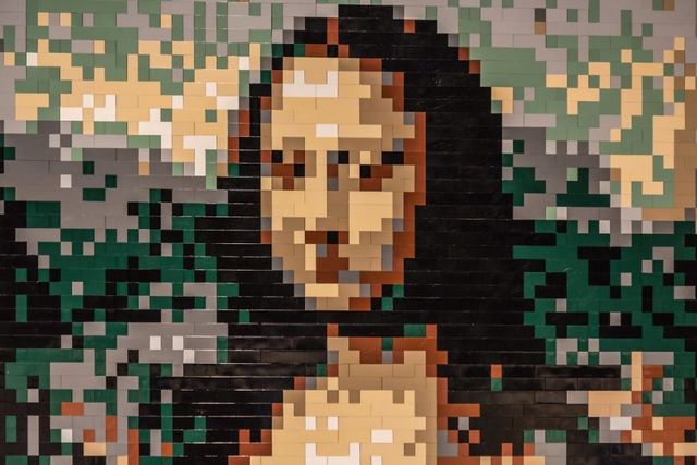 Скульптури з Lego, які підірвуть уяву - фото 273955