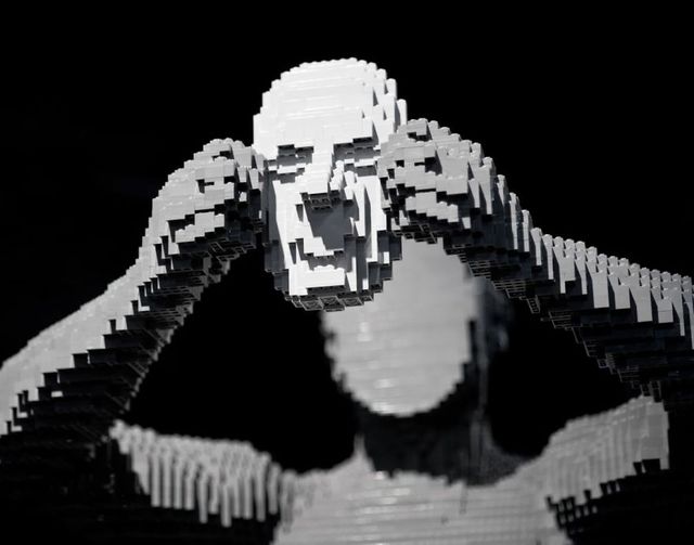 Скульптури з Lego, які підірвуть уяву - фото 273951