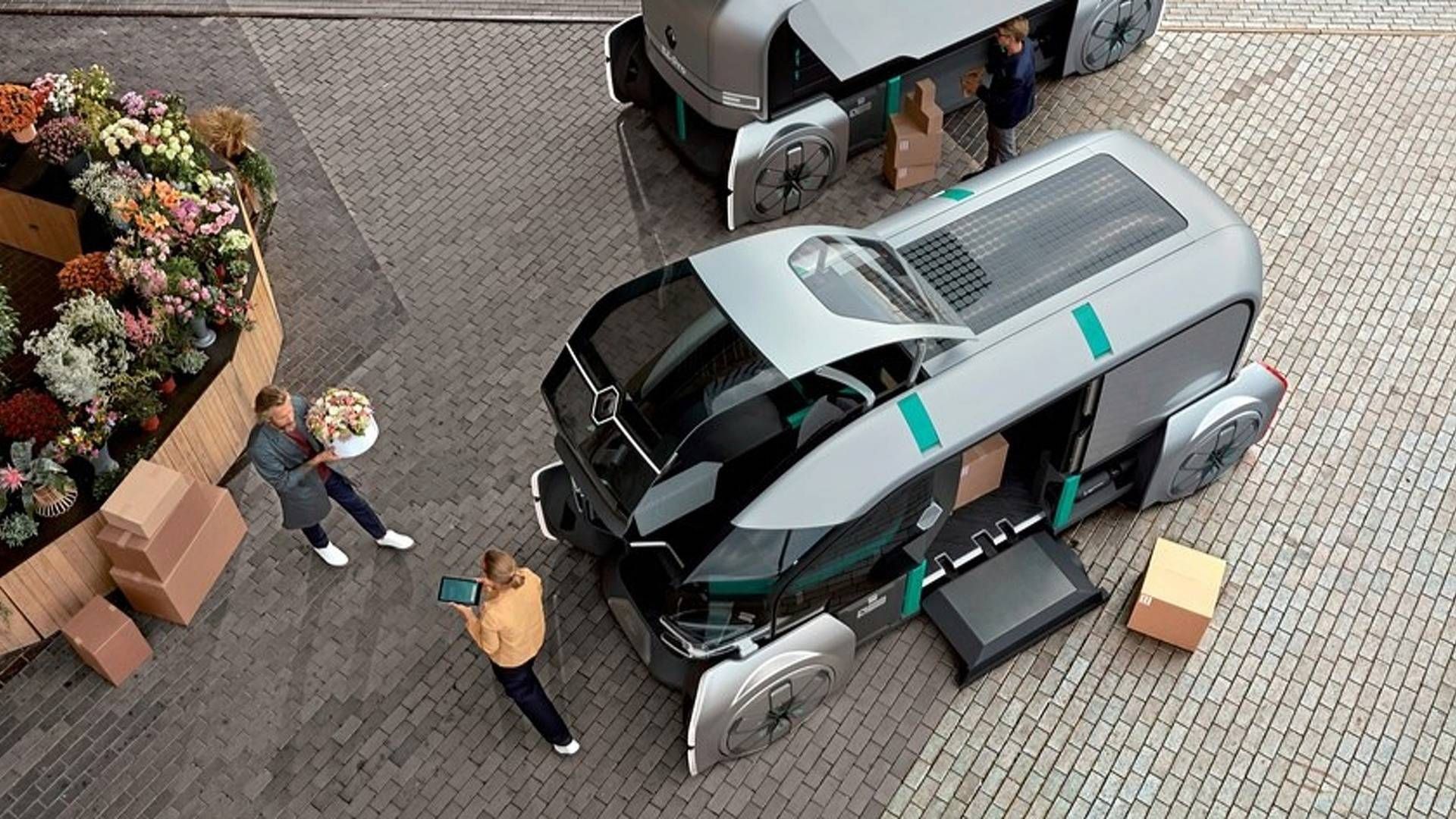 Renault EZ-Pro – безпілотник, що доставляє товари