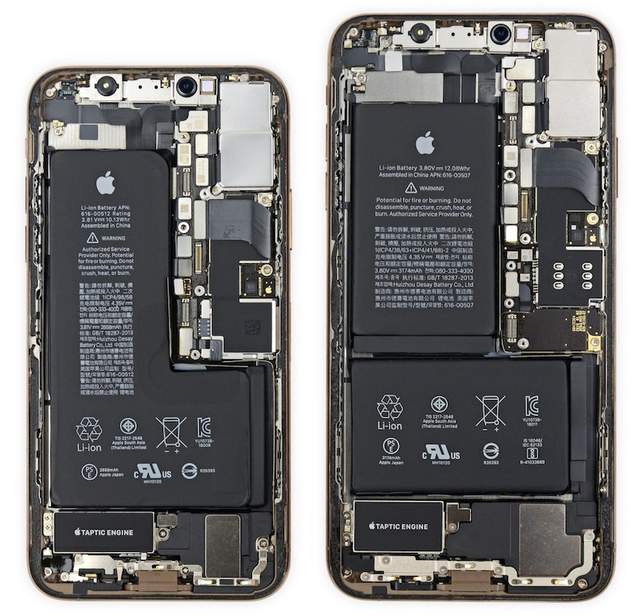 Експерти iFixit розібрали нові iPhone Xs та Xs Max - фото 277697
