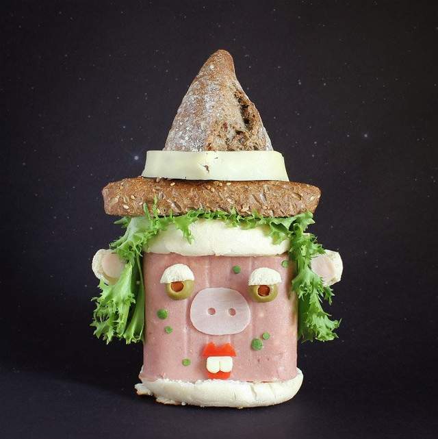 Фуд-стиліст створює веселих сендвіч-монстрів: яскраві фото - фото 275806