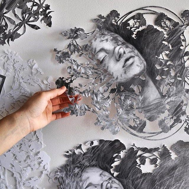 Художниця створює вражаючі паперові скульптури - фото 275525