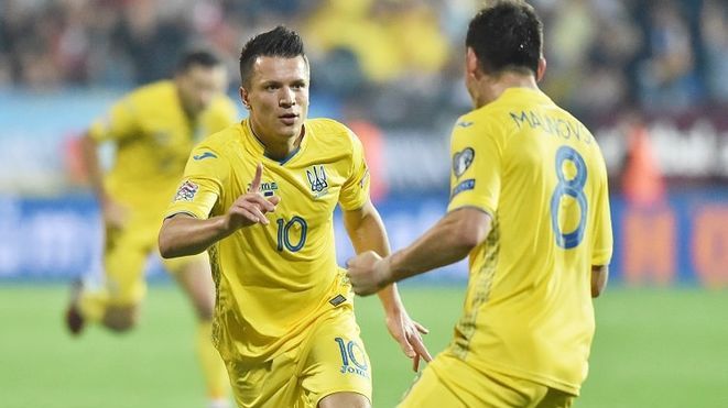 Україна – Словаччина: відео голів матчу Ліги націй