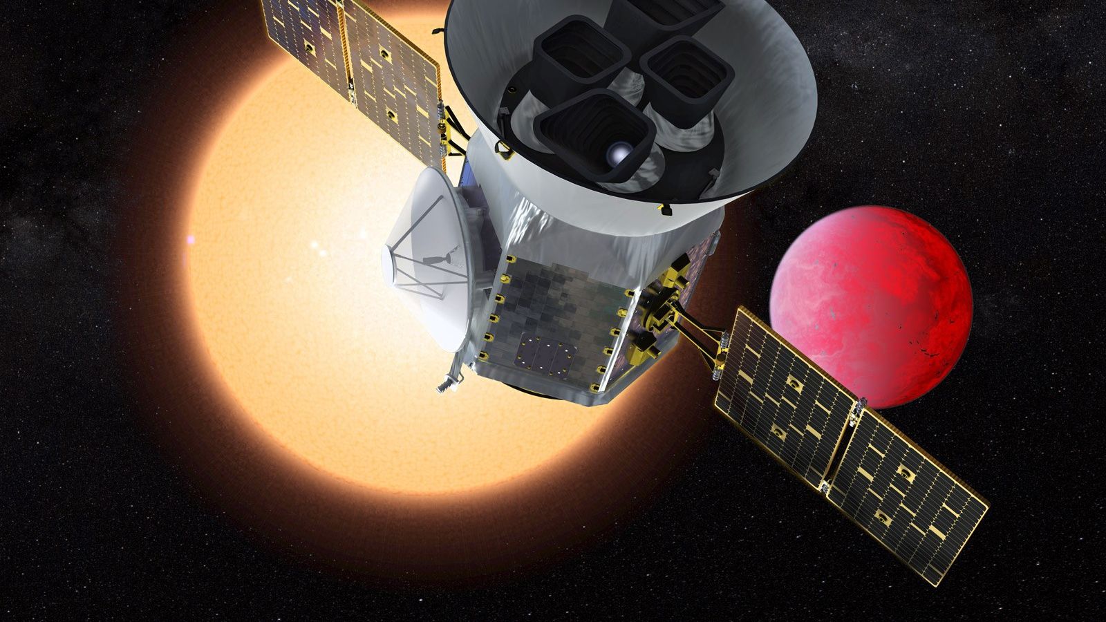 Новий орбітальний телескоп надіслав свій перший знімок