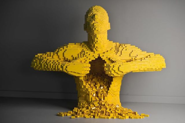Скульптури з Lego, які підірвуть уяву - фото 273953