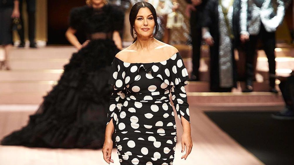 Моніка Белуччі відкрила показ Dolce&Gabbana