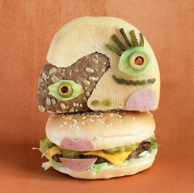 Фуд-стиліст створює веселих сендвіч-монстрів: яскраві фото - фото 275813