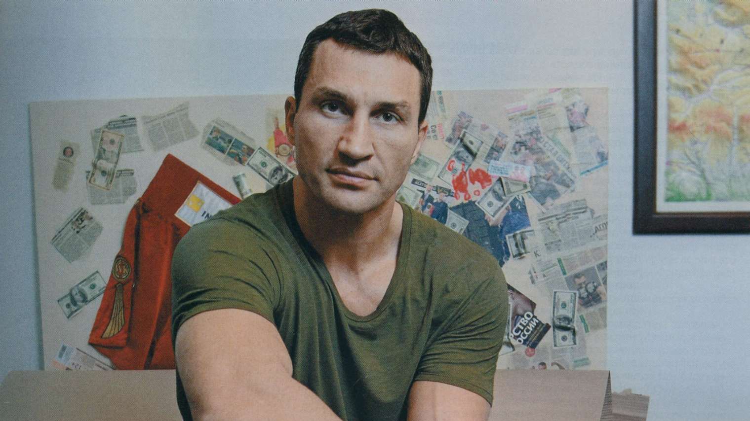 Володимир Кличко продасть свою картину на аукціоні