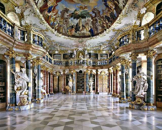 Wiblingen Abbey Library, Wiblingen, Germany - фото 278671