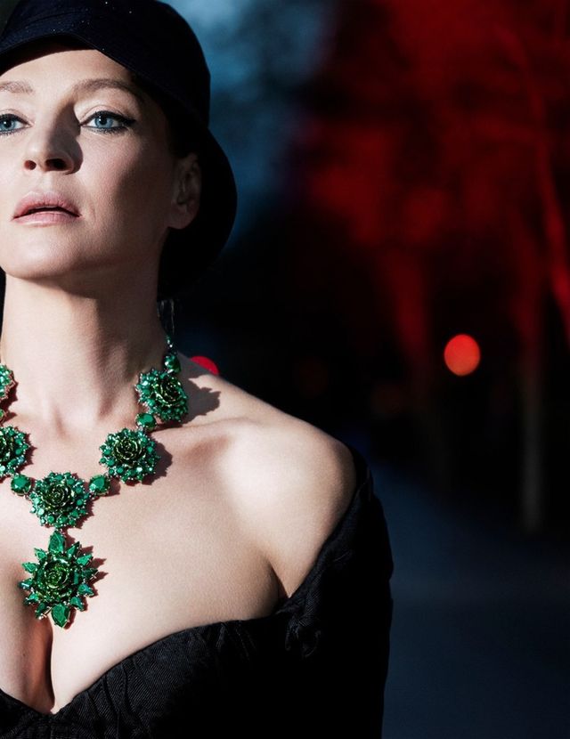 Ума Турман знялася оголеною для журналу Love - фото 276576