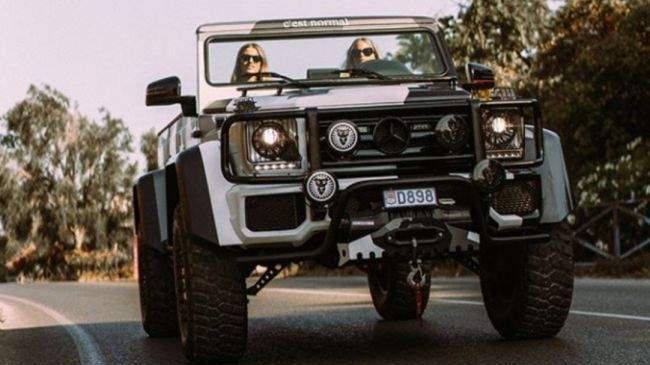 Американець перетворив Mercedes-Benz G500 на кабріолет