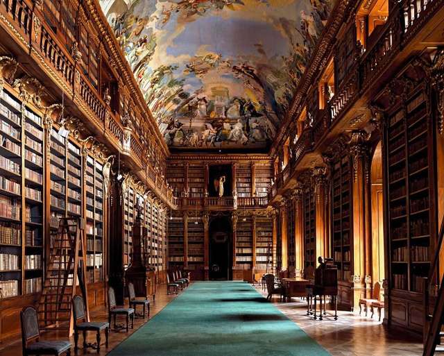 Strahov Monastery Library, Prague, Czech Republic - фото 278678