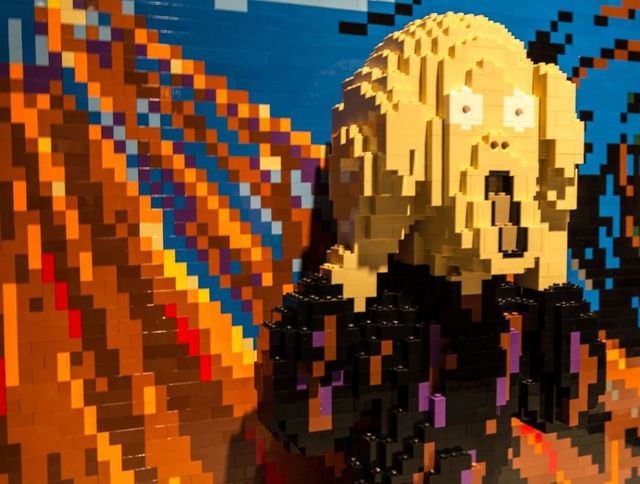 Скульптури з Lego, які підірвуть уяву - фото 273952