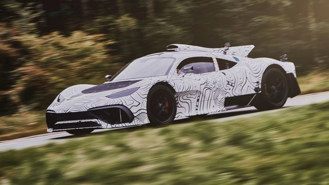 Mercedes-AMG Project One проходить випробування - фото 277384